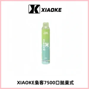XIAOKE梟客7500Puffs跑馬燈拋棄式電子煙 可發光一次性